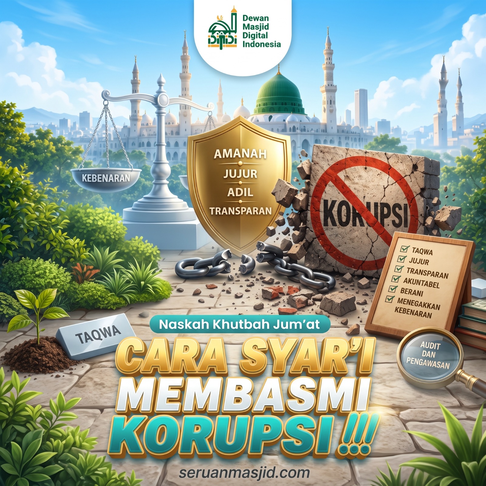 Cara Syar'i Membasmi Korupsi